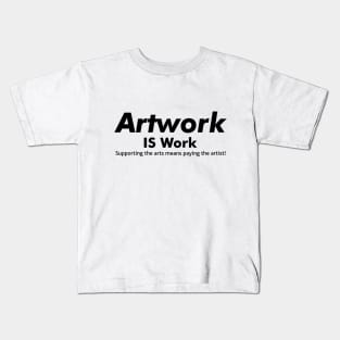 Supporting the Arts Kids T-Shirt